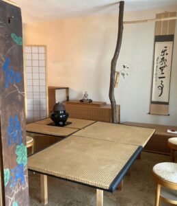 Japanese Tana 'Tea Cabinet' Made of Keyaki Wood